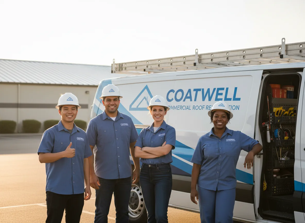 Commercial roof coating company in Red Rock, OK